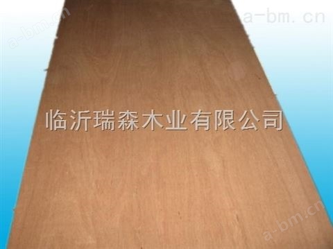 杨木芯桃木面二次成型7mm多层板胶合板垫板