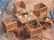 欧式休闲实木套桌椅YQ01-35