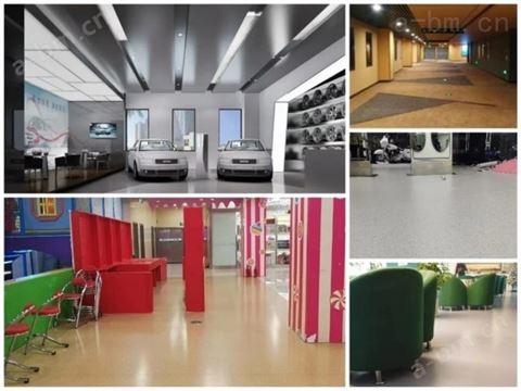 办公场所商用PVC多层复合地板 塑胶地板厂家