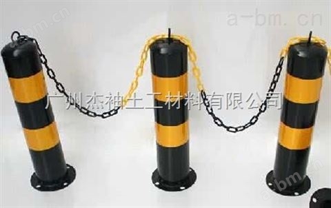 广州杰袖警示柱 优质带锁活动钢铁警示柱 防撞柱 可拆隔离路桩