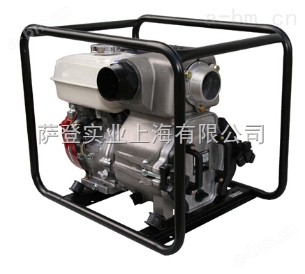 上海萨登4寸汽油泥浆水泵抽泥沙鱼塘泥浆泵/萨登汽油泥浆泵